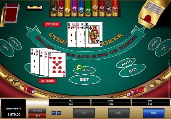 покер 3 д онлайн